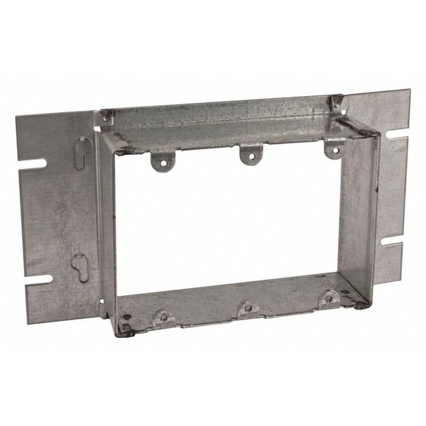 Gang Box Cover, 3 Gang, Raised 1-1/2