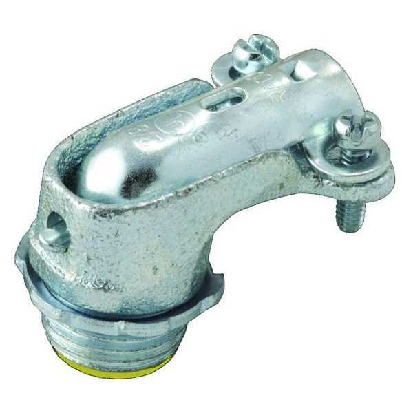 Conn Flx, Ac/Mc, 90 deg., Insul, 3-1/2
