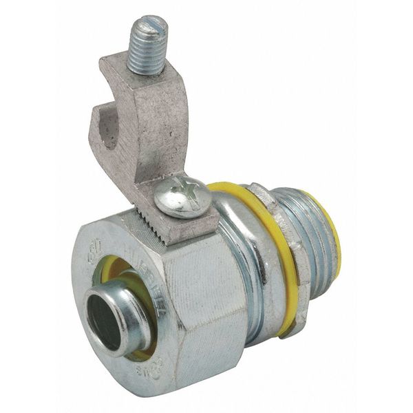 Liquidtight Conn, Grnd Lug, 1-1/4