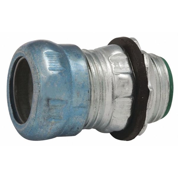Emt Compr Conn, Raintight, 3-1/2, Insul Stl