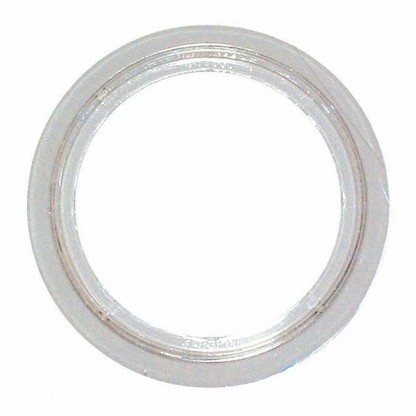 Carpet Flange.Clear, Polycarb, 5-1/4, Rnd
