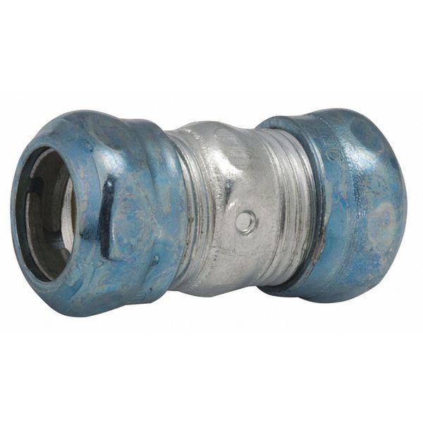 Emt Compr Coupling, Raintight, 2-1/2, Steel