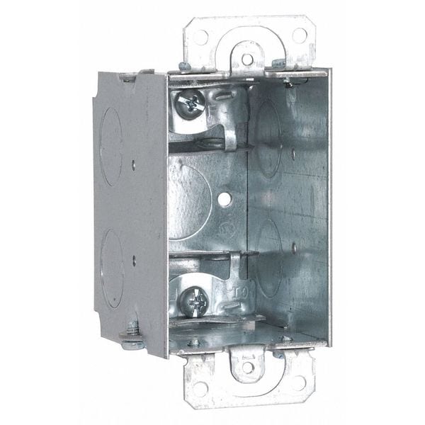 Sw Box, Ears, Mc-Clamps, 1/2 Ko, 2-3/4 D