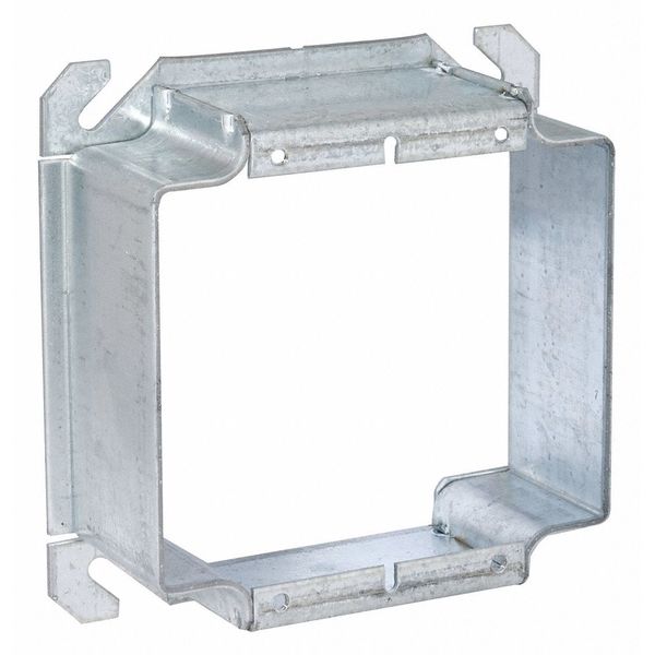 Mud Ring, Tile, 2 Dev, Raisd 1-1/2 4 Sq
