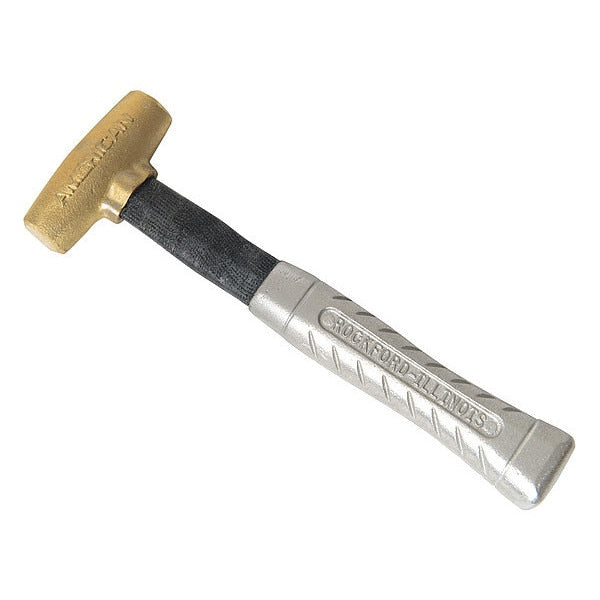 Dead Blow Hammer, Brass, 24 oz., 12