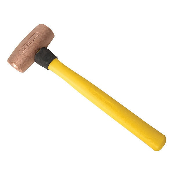 Non Sparking Hammer, Copper, 3.5 lb.