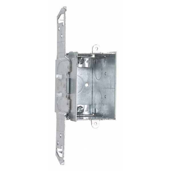 Sw Box, Ts-Brkt Nm-Clamps, 1/2 Ko, 2-3/4 Dp