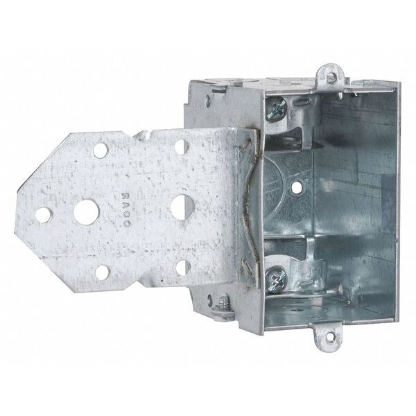 Sw Box, Lb-Brkt Mc-Clamps, 1/2 Ko, 2-1/2 Dp