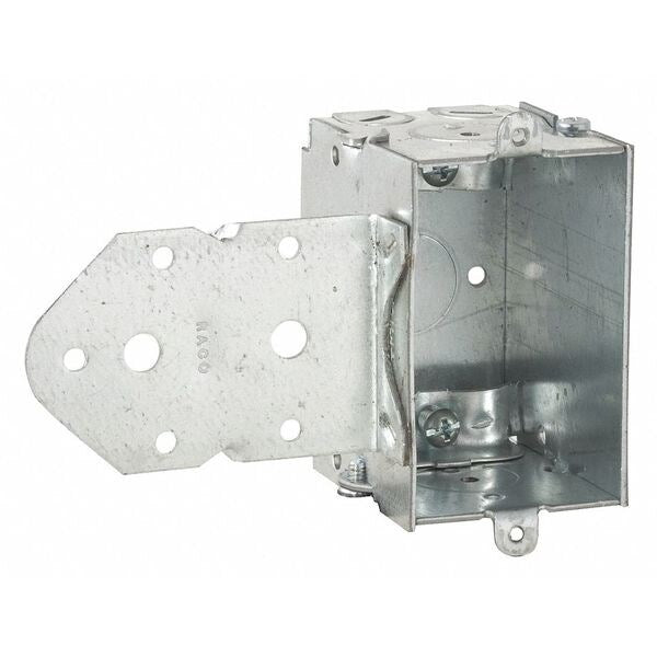 Sw Box, Lb-Brkt Nm-Clamps, 1/2 Ko, 2-1/2 Dp