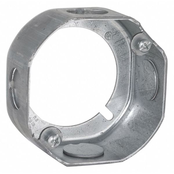 Octagon Box, Ext, 1-1/2 D, 1/2 Ko, 3-1/2