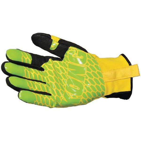 Mechanics Gloves, Impact Protect, 2XL, PR
