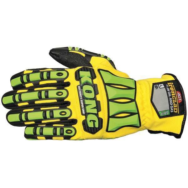Mechanics Gloves, Impact Protect, 2XL, PR