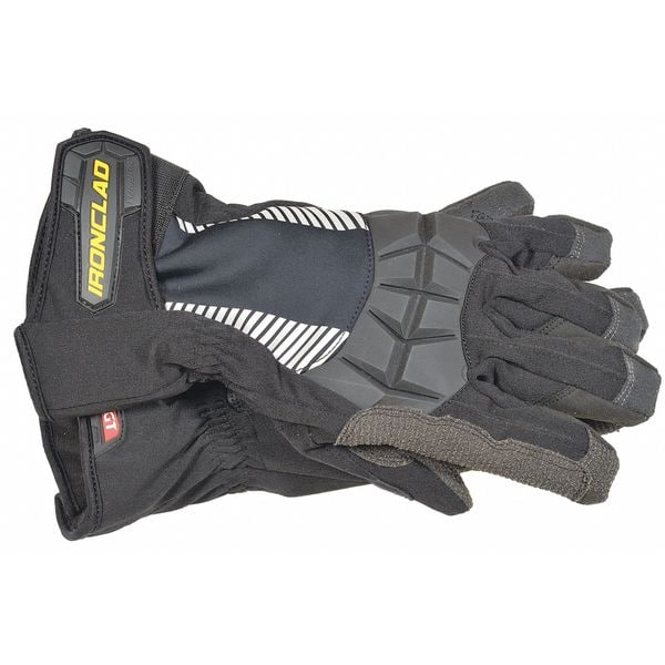 Cold Protection Impact-Resistant Gloves, Insulated Lining, S
