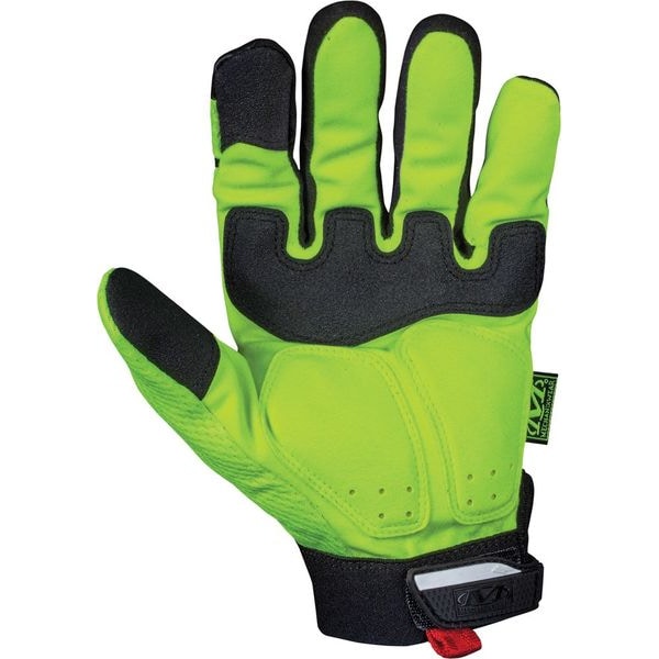 M-Pact XD Impact Gloves, M, Hi-Vis Yellow, PR