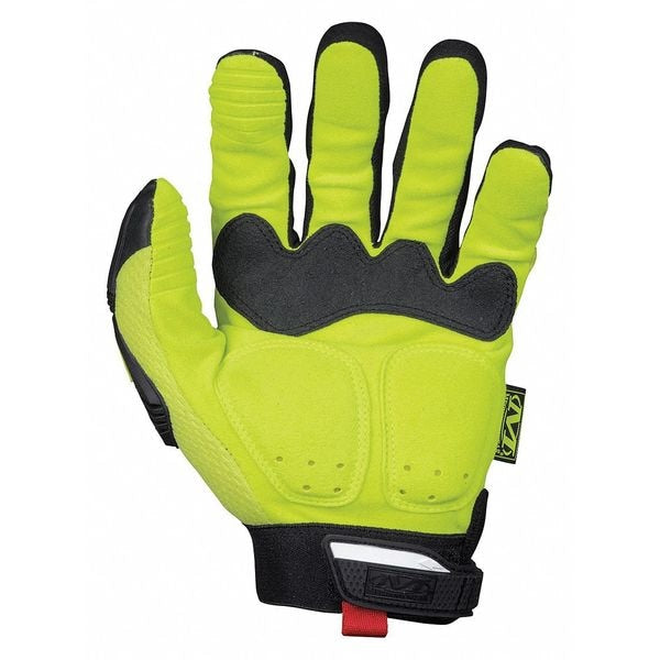 M-Pact XD Impact Gloves, M, Hi-Vis Yellow, PR