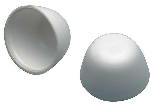 Toilet Bolt Caps, In, Plastic, PR
