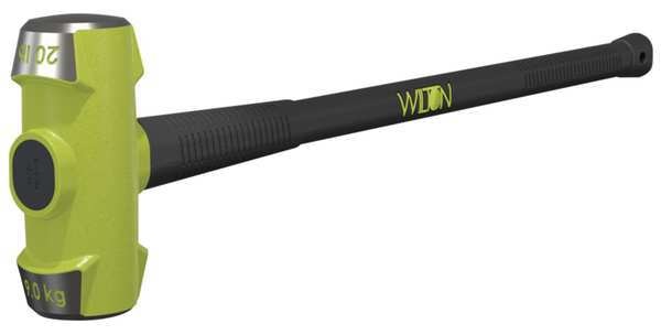 Sledge Hammer, 20 lb., 30 In, Rubber/Steel