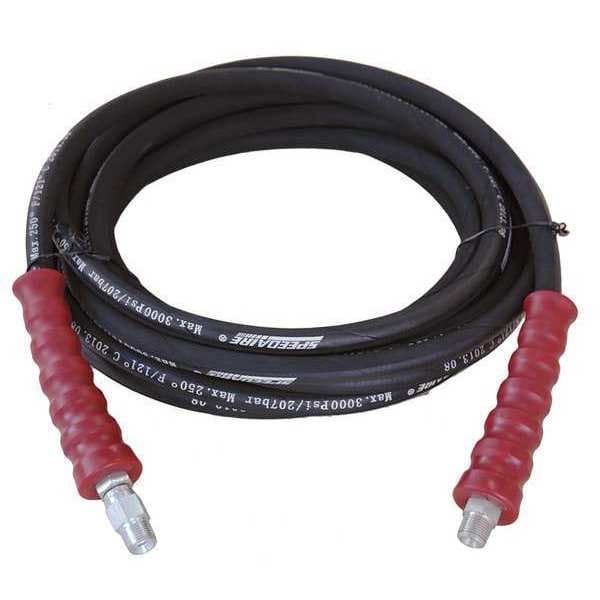 Pressure Washer Hose, 3/8, 50 ft, 3000 psi