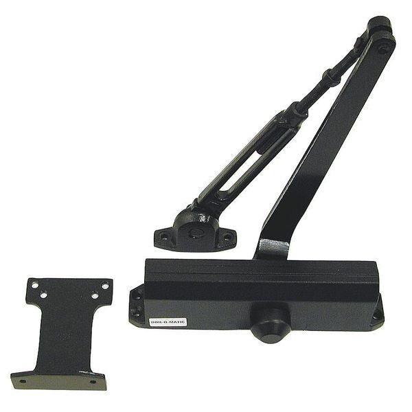 Manual Hydraulic SC60 Series Surface Closers Door Closer Standard Duty Interior, Dark Bronze
