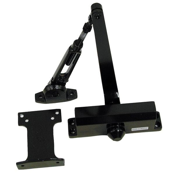 Manual Hydraulic SC90 Series Surface Closers Door Closer Light Duty Interior, Dark Bronze
