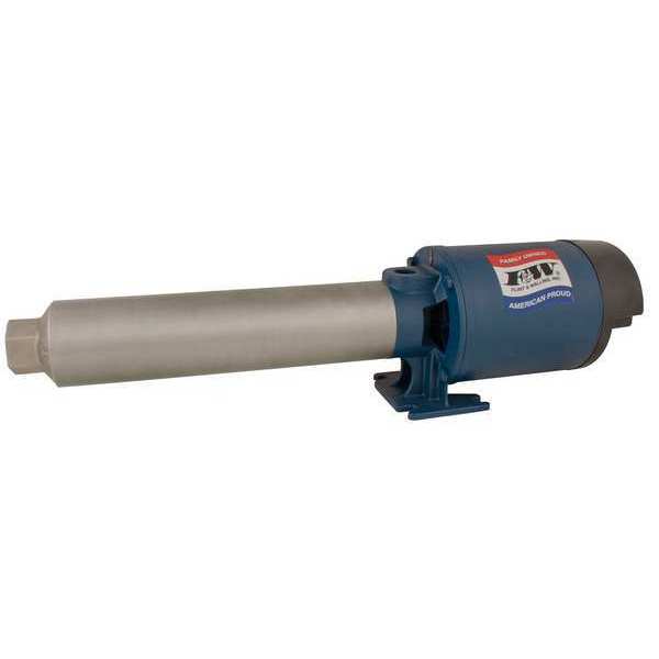 Multi-Stage Booster Pump, 1 hp, 120/240V AC, 1 Phase, 3/4 in NPT Inlet Size, 14 Stage