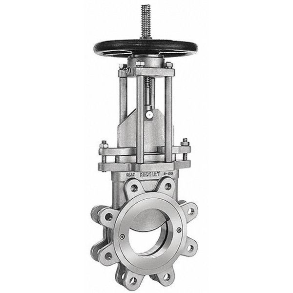 Knife Gate Valve, Bi, Manual, SS304, 2-1/2
