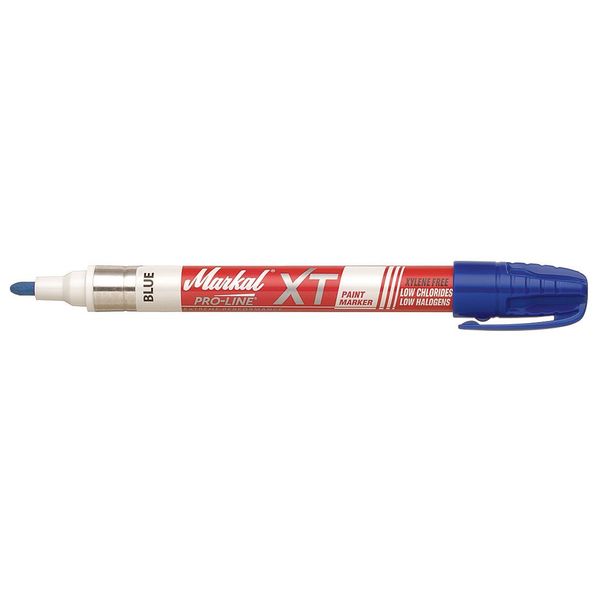 Permanent Liquid Paint Marker, Medium Tip, Blue Color Family, Paint