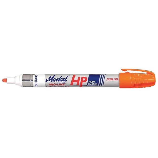 Permanent Liquid Paint Marker, Medium Tip, Orange Color Family, Paint