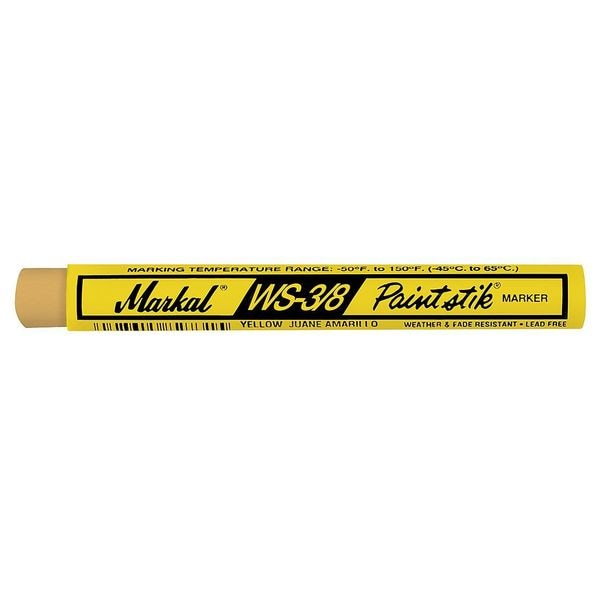 Solid Paint Crayon, Medium Tip, Yellow Color Family