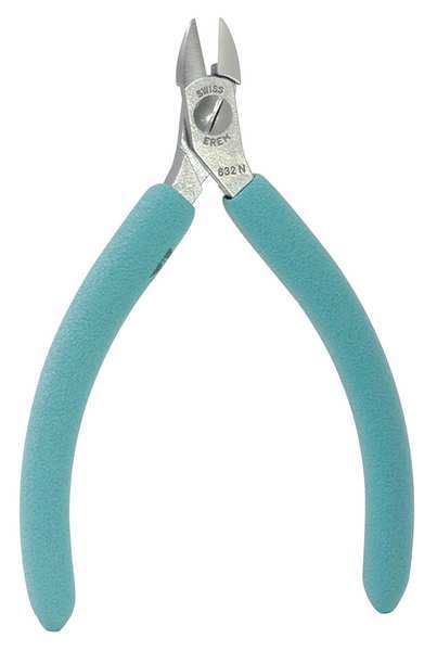 4 1/4 in 600 Precision Diagonal Cutting Plier Flush Cut Narrow Nose Uninsulated