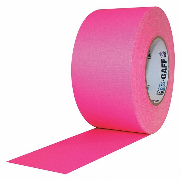 Matte Cloth Tape, 3x50yd., FL Pink Cloth