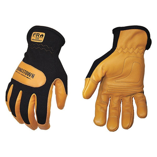 Mechanics Gloves, L, Black/Tan, Nomex(R)