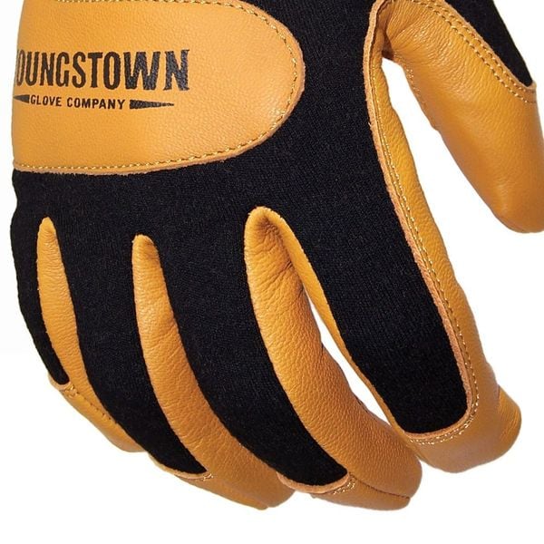 Mechanics Gloves, L, Black/Tan, Nomex(R)