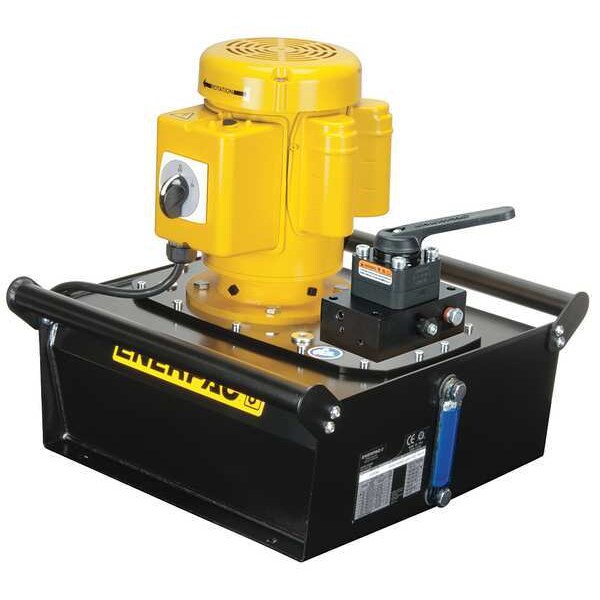 Hydraulic Pump, Electric, 1.5 hp, Induction Motor, 10,000 psi Max Pressure