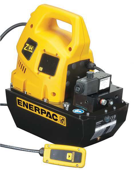 Hydraulic Pump, Electric, 1.7 hp, Universal Motor, 10,000 psi Max Pressure