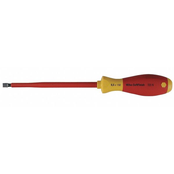 Insulated Slotted Screwdriver 1/8 in Round
