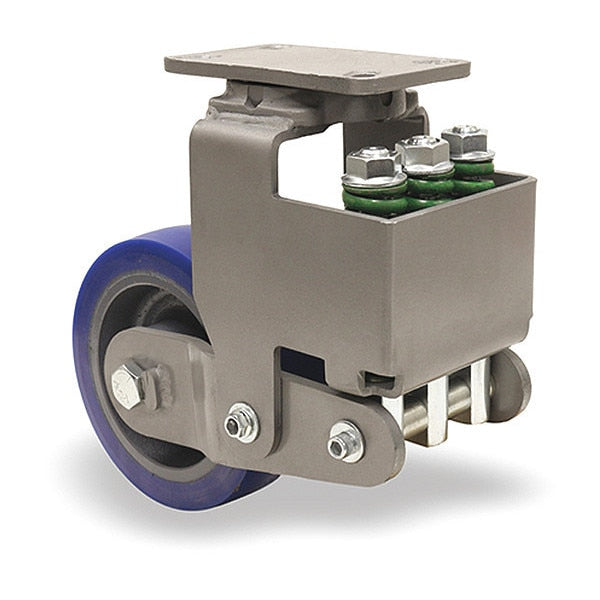 Aerospace Spring Loaded Forge Master Swivel Caster, 6