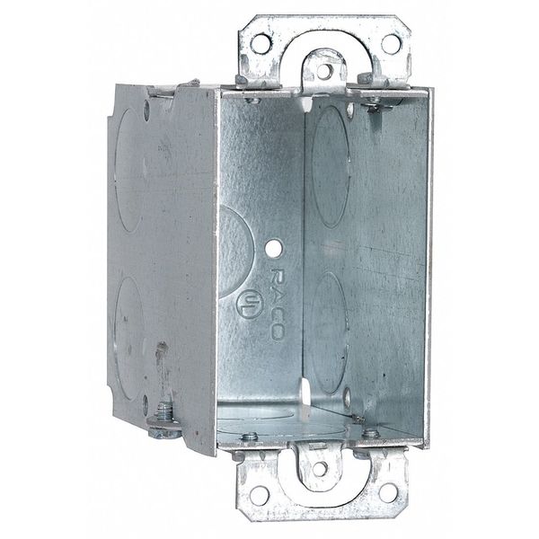 Electrical Box, Switch, Steel, 18 cu. in.