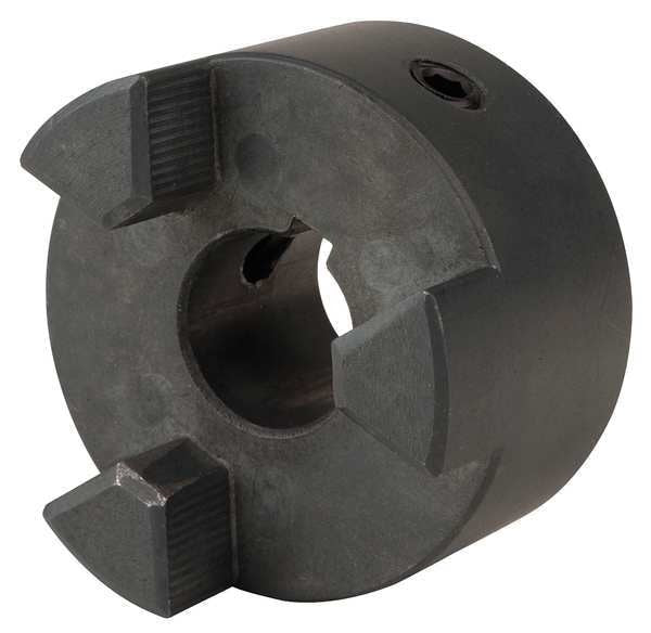 Jaw Coupling Hub, L090, Sintered Iron, 3/4