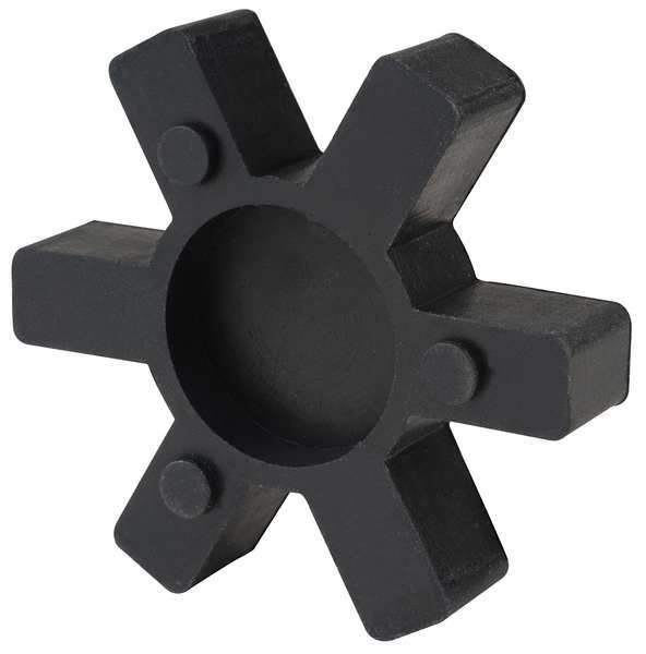 Buna N Spider Insert, L090/L095 Coupling Size, 2 3/32 in Outside Dia, Inch, 0.23 hp