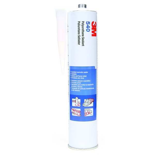 Sealant, 10.5 oz, Cartridge, White, Polyurethane Base