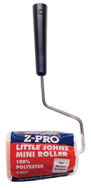 Paint Roller Frame & Cover, Cage, Plastic Handle, 4