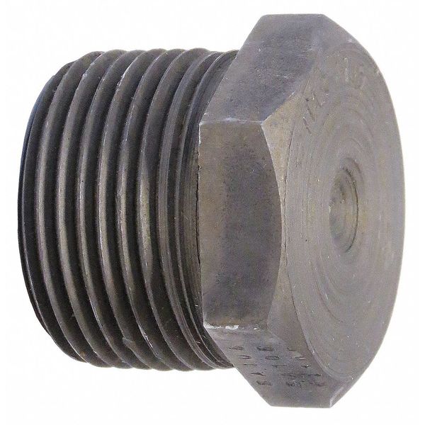 Black Forged Steel Hex Head Plug Class 3000
