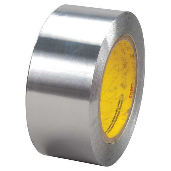 Self Wound Foil Tape, 2 in x 60 yd, Silver