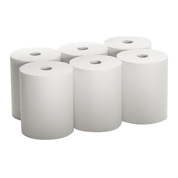 enMotion Hardwound Paper Towels, 1, Continuous Roll, 800 ft, White, 6 PK