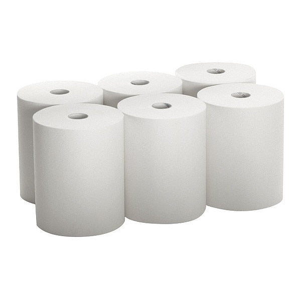 enMotion Hardwound Paper Towels, 1, Continuous Roll, 800 ft, White, 6 PK