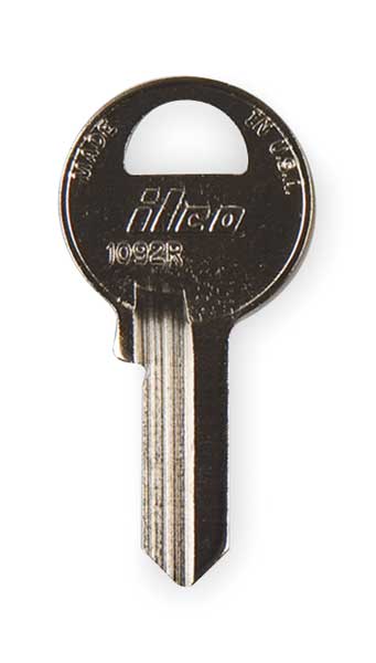 Key Blank, Brass, Master Padlock, PK10