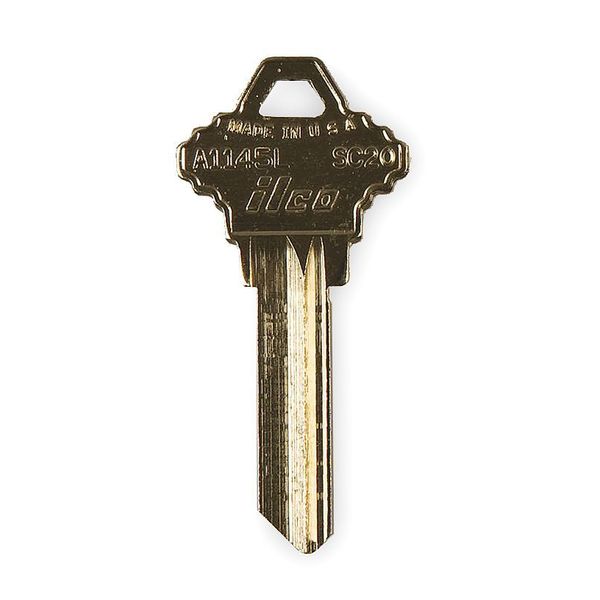 Key Blank, Brass, Schlage Lock, PK10