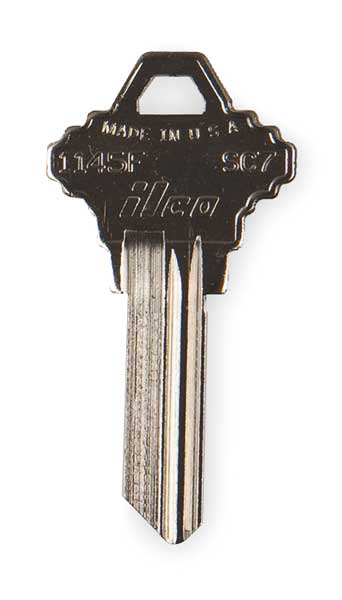Key Blank, Brass, Schlage Lock, PK10