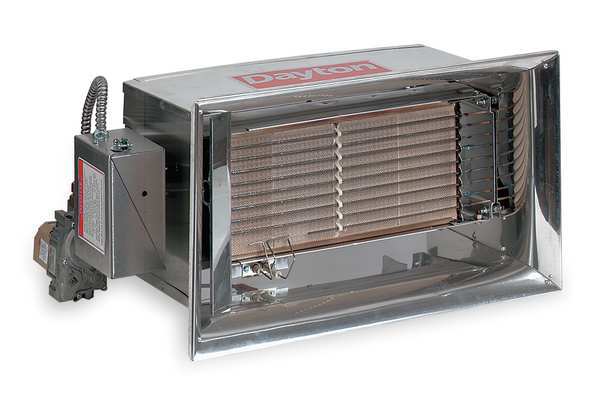 Commercial Infrared Heater, LP, 60,000 BtuH Input, 22 1/2 in H x
